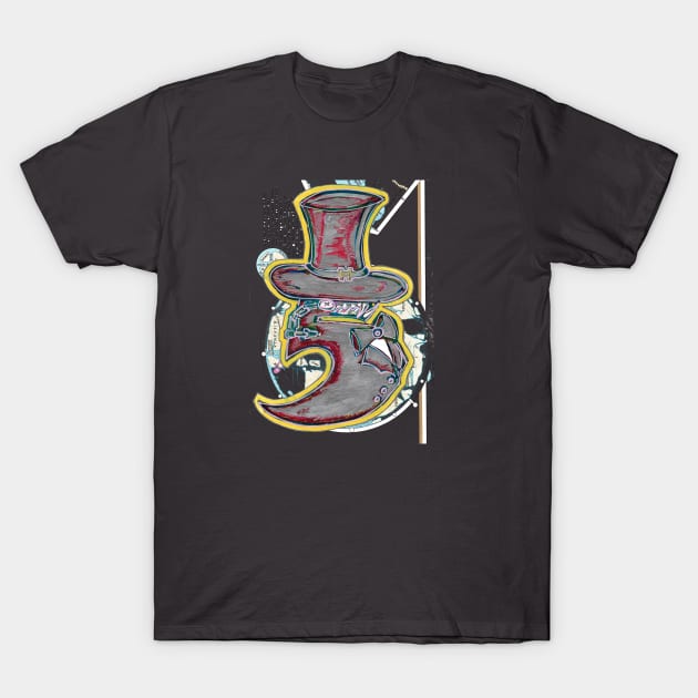 Sir Monster 5 T-Shirt by hh5art